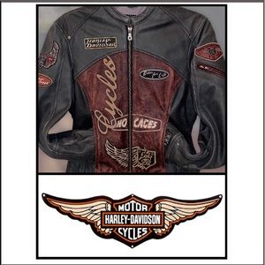 Harley-Davidson Leather Jacket, Coat.